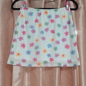 Floral Print Women's Skirt